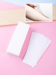 脱毛蜡条，50 片一次性白色美容脱毛纸脱毛器工具女士