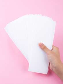 脱毛蜡条，50 片一次性白色美容脱毛纸脱毛器工具女士