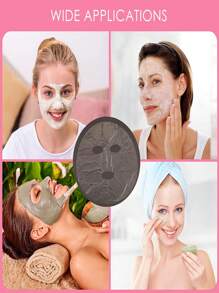 Face Wrap Mask,100Sheets Disposable Facial Sheet Skin Care  Compressed Facial - Clear - View 4