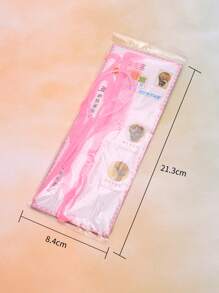 可重複使用頭髮編織工具，1 套休閒粉色腹肌編織工具DIY造型工具套裝尾發工具用於髮型設計 - 粉色 - 查看 12