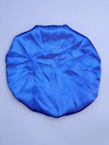 發帽，1入組彈力緞面護髮帽時尚彈力護髮帽緞面洗漱帽