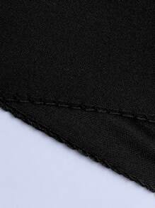 Hair Cap,1Pc Hair Care Sleep Satin Bonnet With Strap Nightcap Hair Care Cap Beauty Salon Hat Chemotherapy Cap Wash Cap - Black - View 11