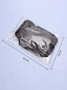 Hair Cap,1Pc Hair Care Sleep Satin Bonnet With Strap Nightcap Hair Care Cap Beauty Salon Hat Chemotherapy Cap Wash Cap - Black - View 15