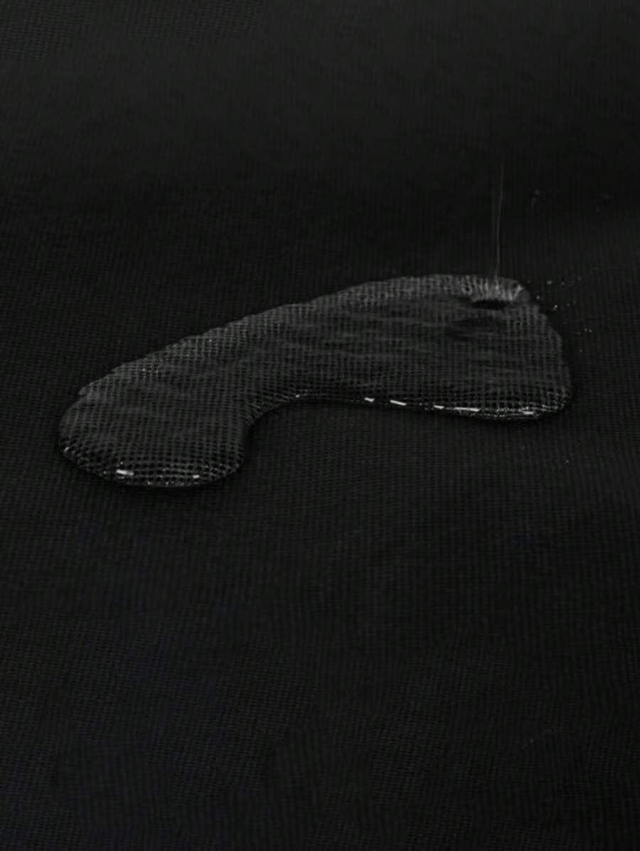 純色旅行箱保護套 - 黑色 - 查看 1