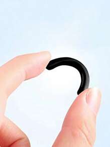 睫毛夹替换条，30片装硅胶睫毛夹替换垫，用于睫毛提拉、化妆、价格实惠、房间装饰、梳妆台、旅行、卧室、化妆配件、睫毛夹、价格实惠、圣诞礼物、化妆品、化妆工具、便宜货、礼物、女士礼物、圣诞礼物、赠品、旅行、便宜货、旅行必备 - 黑色 - 查看 3