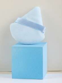 Bông phấn trang điểm , 1 Miếng Ánh sáng Xanh Cái quạt Siêu Bột Puff Phấn phủ dạng bột Trang điểm Applicator Mỹ phẩm Bọt biển Trang điểm Máy xay - Màu xanh nhạt - Xem 2