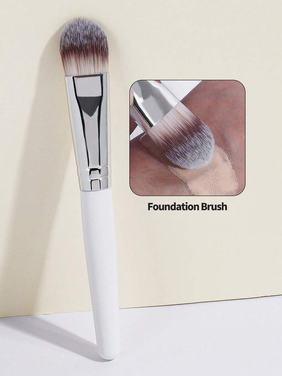 MAANGE Cọ Kem Nền Cọ Đánh Phấn Mỹ Phẩm Dụng Cụ Trang Điểm Dụng Cụ Làm Đẹp Bàn Chải Thứ Sáu Đen