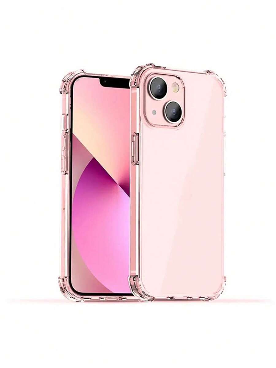 Anti-fall Clear Phone Case - Clear - View 1