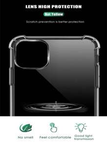 Anti-fall Clear Phone Case - Clear - View 5