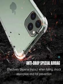 Anti-fall Clear Phone Case - Clear - View 6