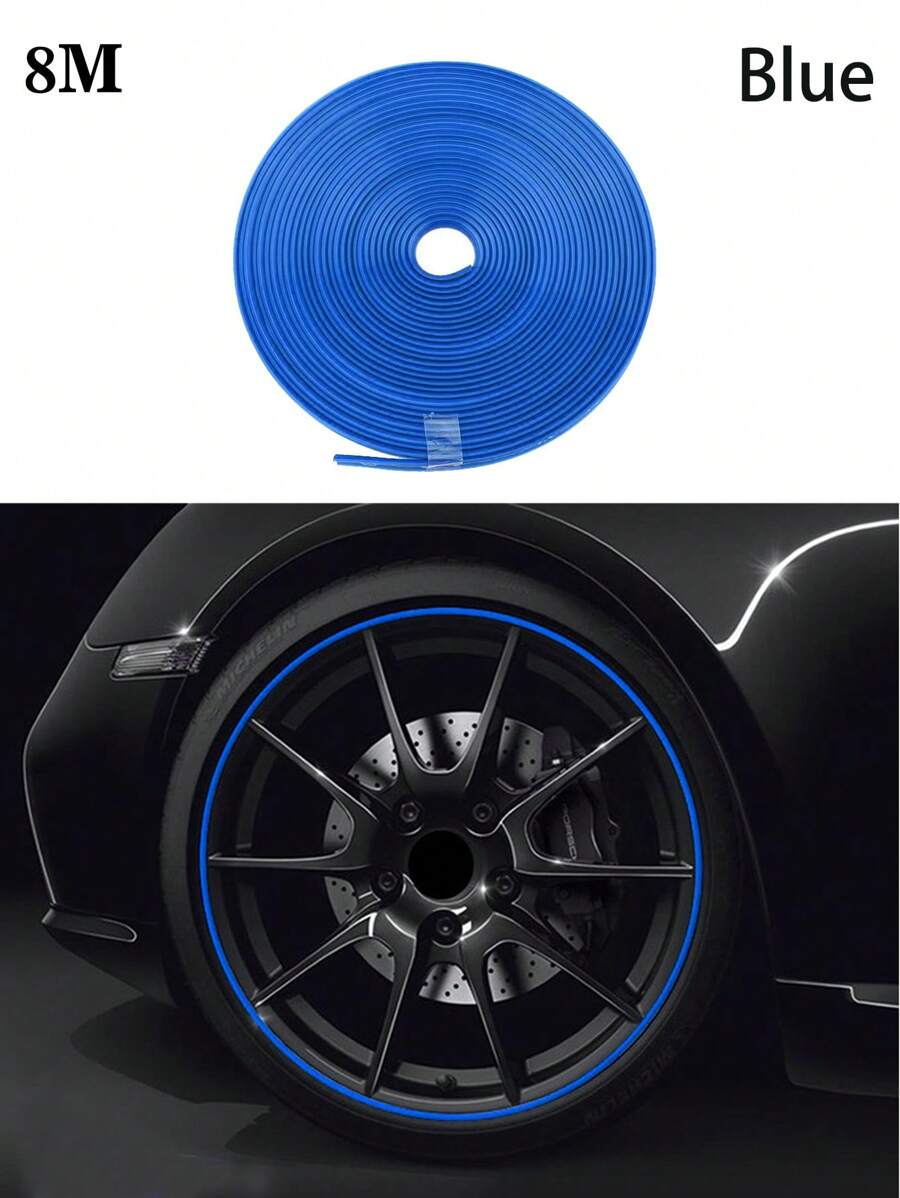 汽車貼紙車外部貼紙 - 藍色 - 查看 1
