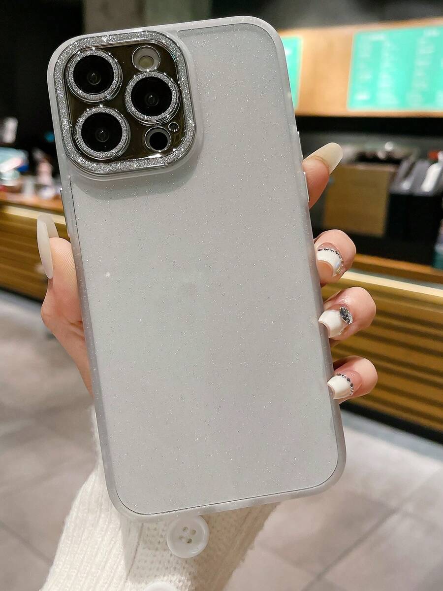 金屬亮絲防摔手機外殼 - 無色 - 查看 1