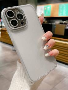 金屬亮絲防摔手機外殼 - 無色 - 查看 2