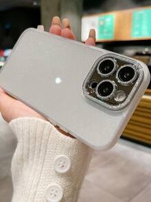 金屬亮絲防摔手機外殼 - 無色 - 查看 3