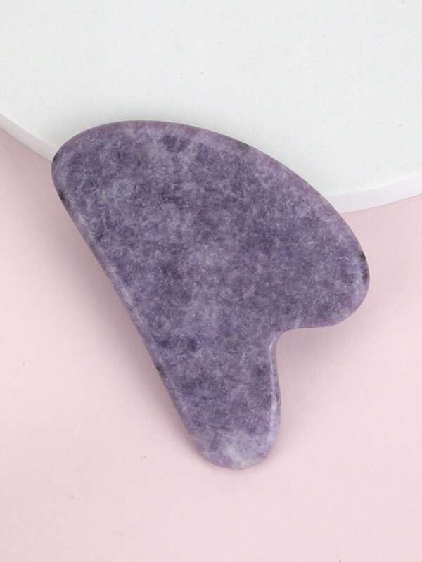 1pc Gua Sha Board Natural Obsidian Gua Sha Facial Massage Tool For