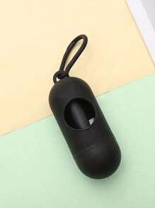 1PC Thiết Kế Hình Học Di Động Lưng Ghế Ô Tô Thùng Rác - màu đen - Xem 3