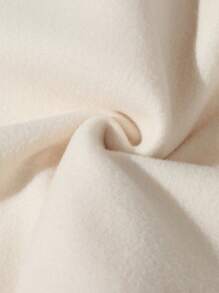 ROMWE MEN Anime Áo nỉ Nam Dây kéo Túi Thú vật Lá thư Giải trí - Màu Khaki - Xem 6