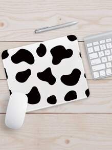 1 tấm lót chuột cao su in hình con bò - Nhiều màu - Xem 1