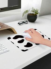 1 tấm lót chuột cao su in hình con bò - Nhiều màu - Xem 2