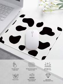 1 tấm lót chuột cao su in hình con bò - Nhiều màu - Xem 8