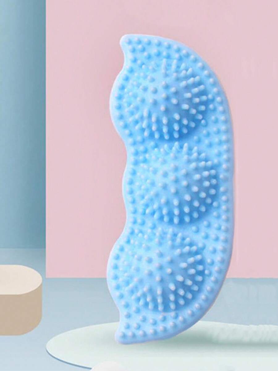 Chó Nhai Dính Đồ Chơi Bàn Chải Đánh Răng Bền Bàn Chải Dính Cao Su Mềm Làm Sạch Răng Dụng Cụ Massage Cho Thú Cưng - Màu xanh lam - Xem 1