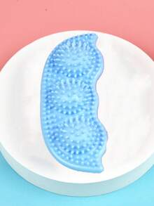 Chó Nhai Dính Đồ Chơi Bàn Chải Đánh Răng Bền Bàn Chải Dính Cao Su Mềm Làm Sạch Răng Dụng Cụ Massage Cho Thú Cưng - Màu xanh lam - Xem 2