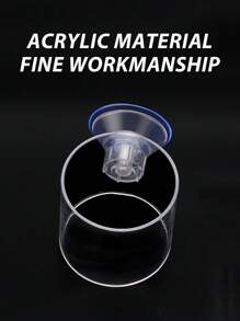 1pc Clear Fish Feeder - Clear - View 4