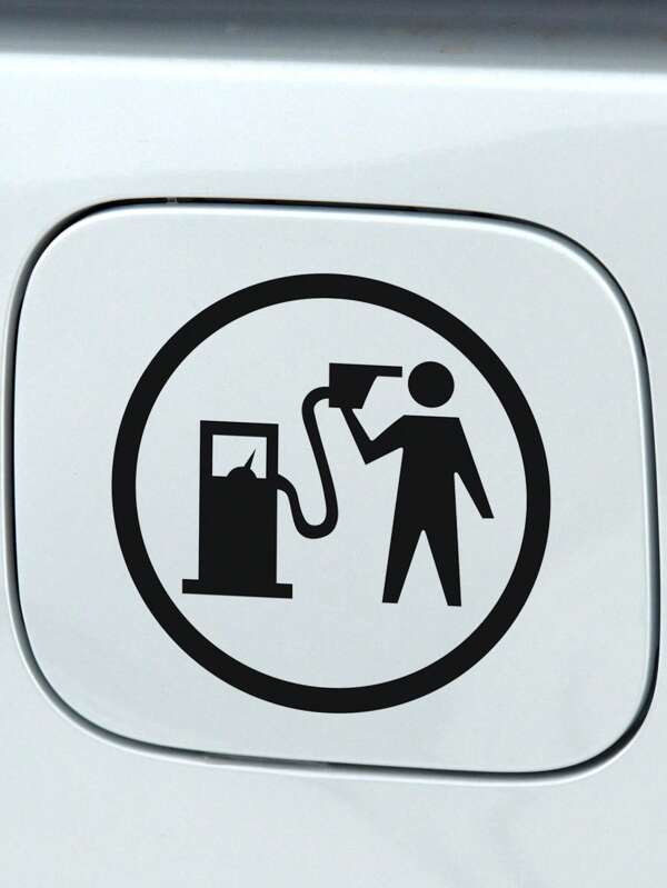 1sheet Car Fuel Tank Sticker