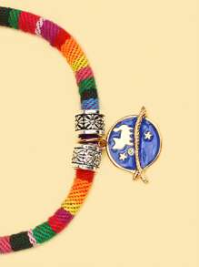 Cartoon Pendant Pet Necklace - Multicolor - View 6