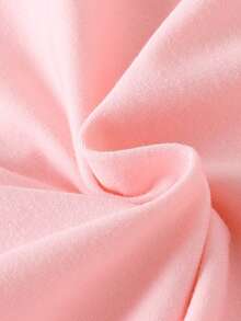 Bé Áo nỉ Hoa Slogan - Hồng - Xem 8