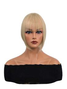 Sợi tổng hợp Kẹp Đầu tóc Tóc mái Tóc thẳng Tự nhiên Vô hình Thay thế Che phủ Trắng mảnh tóc - Nhiều màu - Xem 5