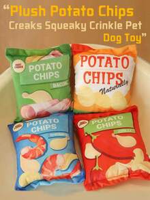 1 Gói Đồ ăn nhẹ Thiết kế Thú cưng Sang trọng Đồ chơi Sonic cho Chó - trái cam - Xem 5