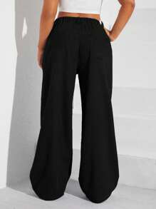 SHEIN ICON Plus High Waist Wide Leg Jeans