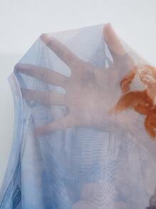 Manfinity EMRG Men T-Shirts Crew Neck Short Sleeve Graphic Tee Y2K Summer Polyester - Multicolor - View 8