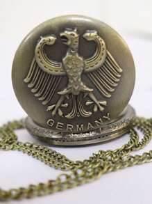 Chi tiết chữ Đồng hồ bỏ túi Quartz - Đồng - Xem 3