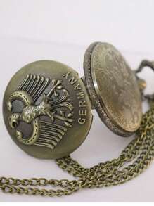 Chi tiết chữ Đồng hồ bỏ túi Quartz - Đồng - Xem 5