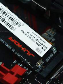 JUHOR 256GB 512GB 1TB 2TB SSD 硬盤，M.2 NVMe PCIE3.0 SSD 內置硬盤適用於筆記本電腦台式機，高達 3100MB/s - 黑色 - 查看 3