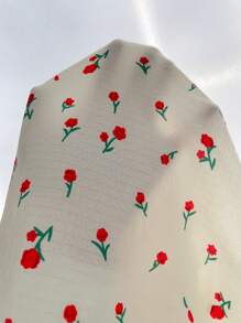 印花睡衣套裝 - 米色 - 查看 6