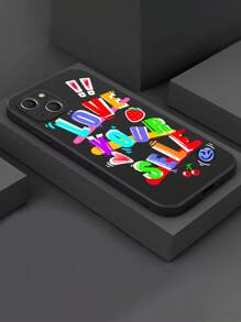 標語圖案手機殼 - 彩色 - 查看 2