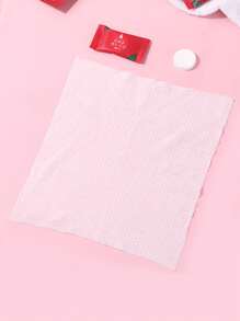 20 piezas Toalla desechable comprimido facial para viajar - Blanco - Ver 5