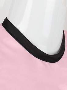 Tạp dề làm tóc, 1 chiếc khăn choàng nhuộm tóc, áo choàng cắt tóc, khăn choàng cắt tóc - Hồng - Xem 4