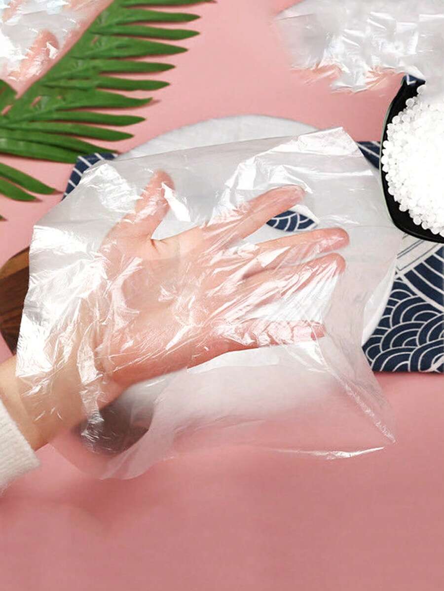 100枚入り 使い捨て フェイスマスクシート 保湿用プラスチックフェイスマスクシート SHEIN JAPAN