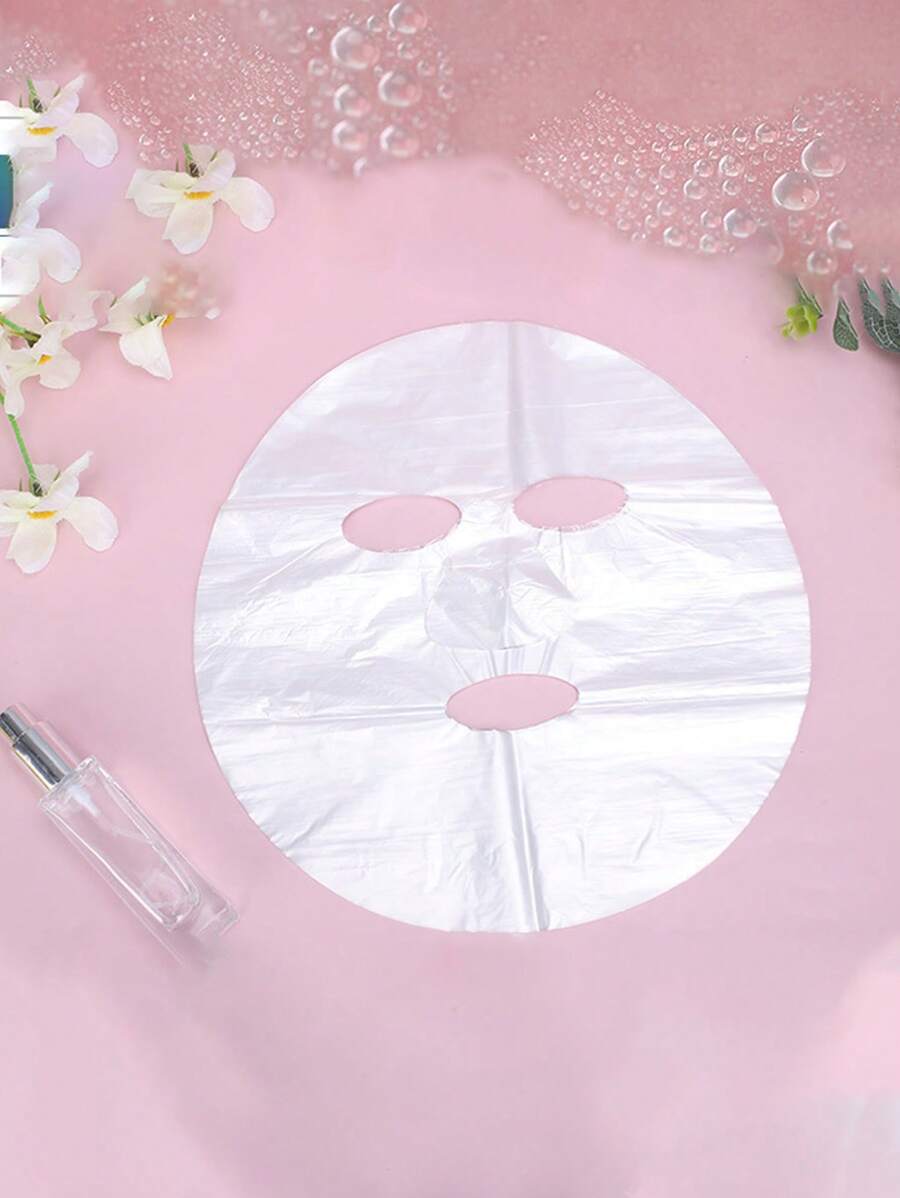 100枚入り 使い捨て フェイスマスクシート 保湿用プラスチックフェイスマスクシート SHEIN JAPAN