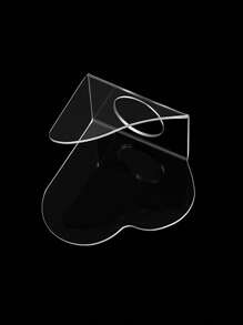 1 Stück Herz Design, Foundation Rühr- Palette