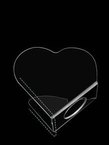 1 Stück Herz Design, Foundation Rühr- Palette