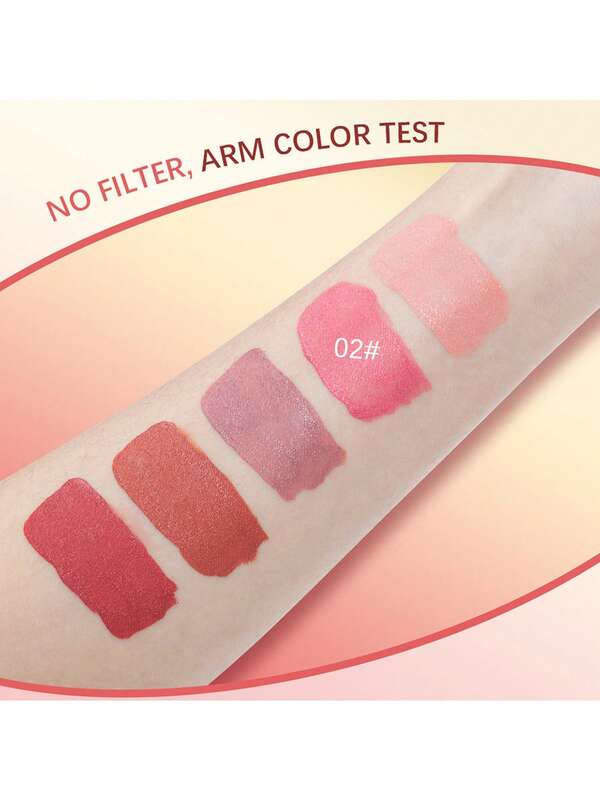 Liquid Blush,1Pc LongWearing Highly Pigmented Blush Natural