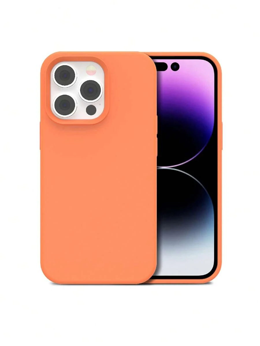 PULOKA 液态硅胶手机壳，带超细纤维衬里，适用于 16 Pro Max、15、14、13、12、11