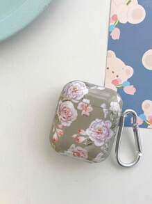 Vintage Style Matcha Green Flower Shaped Button - Multicolor - View 8