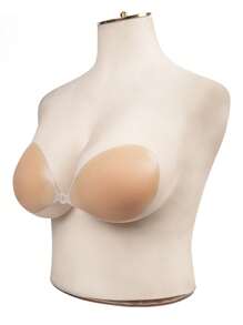 Plus 1pair Silicone Nipple Cover - Apricot - View 3