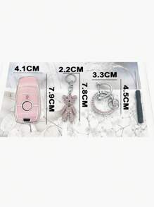 Hộp đựng chìa khóa ô tô - Hồng - Xem 5